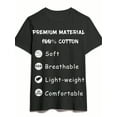thumbnail image 4 of Boy & Girl Graphic T Shirt, BRO' BEE" Cartoon Bee Graphic Cotton T-Shirt For Boy, Cotton Breathable, Soft & Light, Machine Washable & Youth Sizes, Graduation Gift Idea, Celebratory Gift, 4 of 6