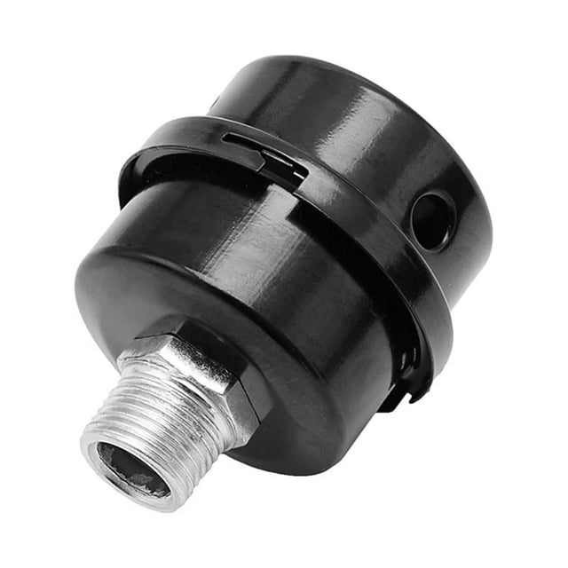 Guardoinrt Compresseur d'Air Fileté Connecteur Filtre d'Admission Silencieux Silencieux Machine Matériel de Remplacement Pièces 13mm 1Set