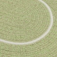 thumbnail image 2 of SL66R144X180 Silhouette - Celery 12x15 Rug, 50% Polypropylene/50% Polyester - Oval., 2 of 2