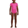 thumbnail image 3 of Lands' End Girls Cap Sleeve Portrait One Piece Swimsuit, 3 of 3