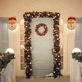 thumbnail image 3 of Ornativity Santa Porch Light Cover – Santa Claus Head Outdoor Front Porch Lamp Holiday Decoration Covers - Set of 2, 3 of 7