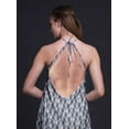thumbnail image 2 of Bimba Robe de Plage Imprimée Géométrique Dos Nu pour Femmes Été Vacances-TTG, 2 of 6