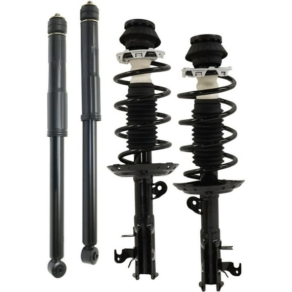 Geelife Twin-tube Shocks and Loaded Struts For 2009-2013 Fit Hatchback 4Pc Front Rear