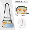 thumbnail image 4 of FORMRS Mini Crossbody Bag for Women Adjustable Rope Shoulder Casual Phone Purse, Mid Century Glasses, 4 of 7