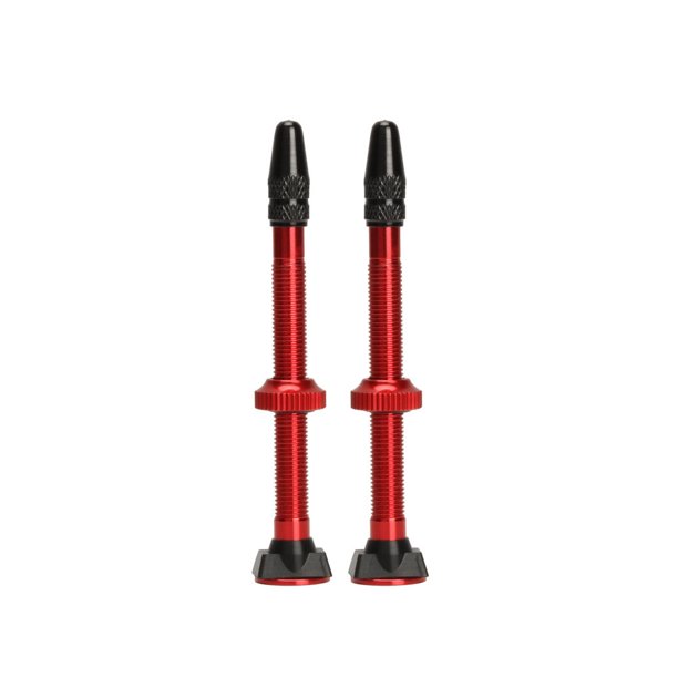 Greeniant Vástago de válvula de neumático sin cámara de 60mm para bicicleta Universal, 2 piezas, válvulas de neumático de aleación de aluminio para Ciclismo Rojo Greeniant OD022344-02