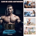 thumbnail image 3 of DFITO EMS Abdominal Stimulator Belt, Exercise Fitness Toning Massager for Men and Women, USB Rechargeable, No Gel Sheet, Multi Modes, 3 of 9