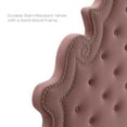 thumbnail image 5 of Modway Diana Tufted Performance Velvet Twin Headboard in Dusty Rose, 5 of 5