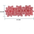 thumbnail image 6 of LINLIN Leaf Shaped Placemats PVC Hollow Table Runner Non-slip Decorative Table Mats Placemat for Home Party Kitchen Dining Wedding Decor, 6 of 6