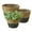 Black, variant on Bxaolu Plant Basket, 1-Pack Plant Basket Indoor with Plastic Liner, Woven Planters Flower Basket, Planter Basket for Rustic Boho Home Farmhouse Floor Potted Pots Decor (L, Green)