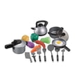thumbnail image 5 of UUWEAR Cooking Sets Real Electric Dual Stove - Montessori Real Cooking Set with Mini Kitchen Tools, Safe Utensils, Apron & Cookware - Great for Pretend Play Montessori Learning B, 5 of 6