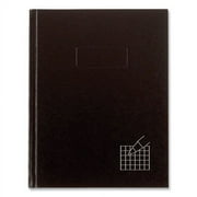 Professional Computation/laboratory Notebook, Quadrille Rule, Black Cover, 9.25 X 7.25, 96 Sheets | Bundle of 2 Each