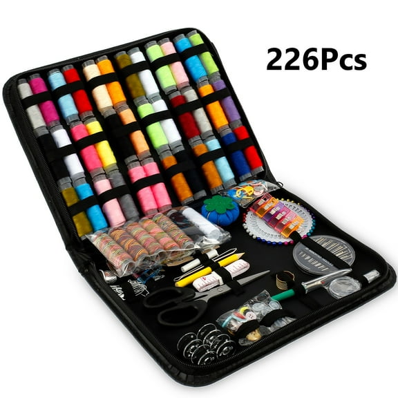 Ghojet Sewing Kit for Home,226 Pcs Sewing Kits for Adults,Needles And Thread for Sewing