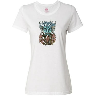 Inktastic Greenman in Winter Women's T-Shirt