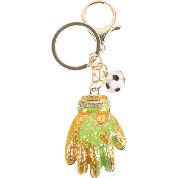 Llavero con forma de guante, colgante para bolso o cartera, ideal para decoración.