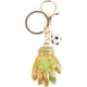 thumbnail image 1 of Llavero con forma de guante, colgante para bolso o cartera, ideal para decoración., 1 of 8