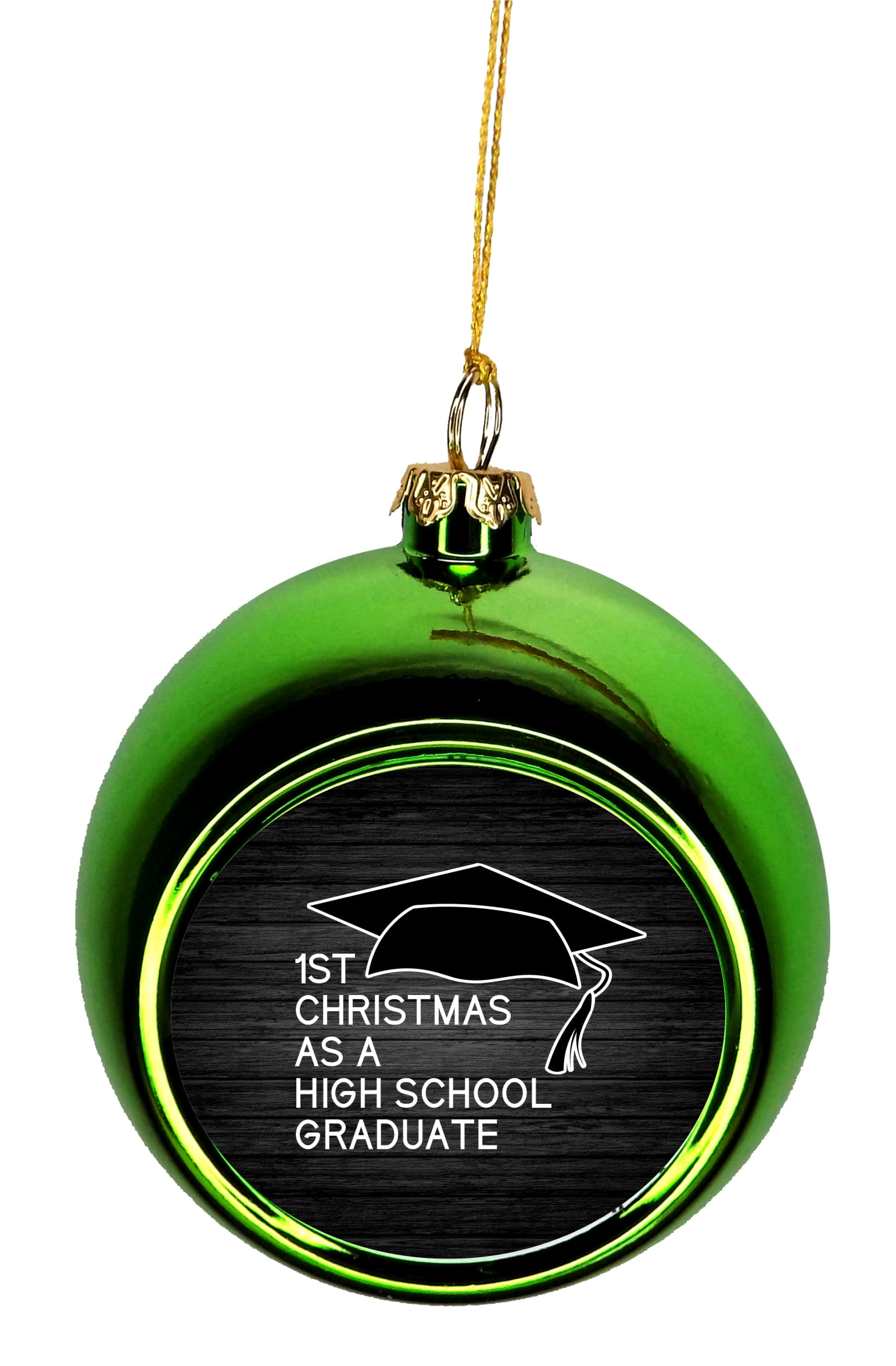 High School Graduate Christmas Ornament Wood Print Ornament Christmas