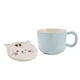 thumbnail image 1 of Taza de desayuno de gato con relieve de dibujos animados de cerámica de 480ml, taza de avena para el hogar del estudiante, 1 of 5