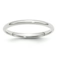thumbnail image 1 of 10KW 2mm LTW Comfort Fit Band Size 11.5 in 10k White Gold, 1 of 3