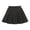 A03-Black, variant on Godom Toddler Girls Pleated Tennis Skirt 2T-13T Elastic Waist Uniform School Mini Skort,Pink