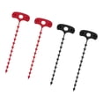 thumbnail image 5 of Pack Of 4 Drain Hair Remover Tool Effective Bathroom Sink Cleaner For Shower Tub Clog Removal Plastic Unclogging Tool, 5 of 8