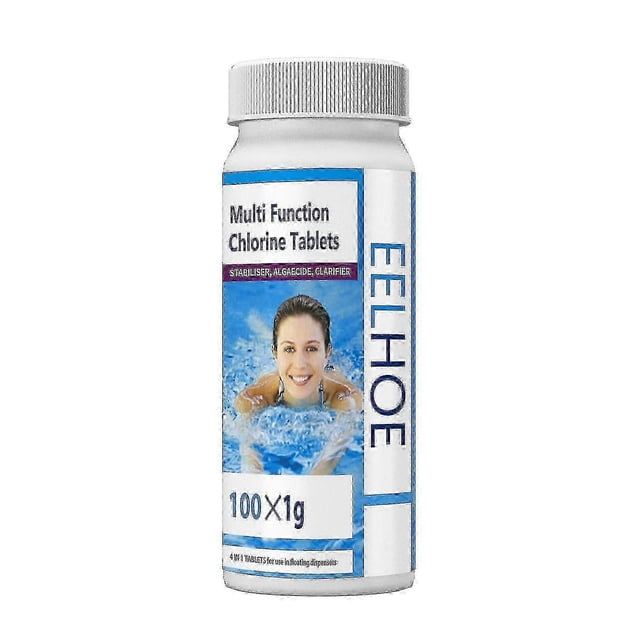 Of Swimming Pool Effervescent Chlorine Tablets Water Cleaning Algae Remover Cleaning Water Effervescent Tablets In