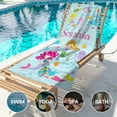 thumbnail image 5 of Personalized Beach Towel for Kids & Adults with Name 400GSM Custom 100% Microfiber Pool Towel Ultra Absorbent Super Soft Towels Personalized Gift for Women Men, 5 of 5