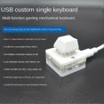 thumbnail image 4 of Rgb Mini 1 Key Osu Gaming Keyboard Photoshop Drawing Keyboard Programming Macro Keypad Mechanical K, 4 of 5