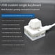 thumbnail image 4 of Rgb Mini 1 Key Osu Gaming Keyboard Photoshop Drawing Keyboard Programming Macro Keypad Mechanical K, 4 of 5