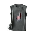 thumbnail image 4 of IROINNID Women's Round Neckline T-Shirt Sleeveless 4th Of July Summer Casual Loose Tops Independence Day, 4 of 5
