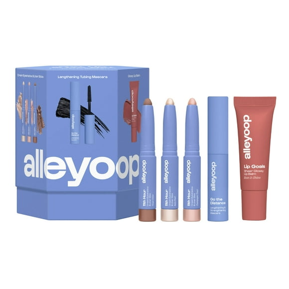 Set de maquillaje ALLEYOOP Everyday Essentials Kit Vegan de 5 piezas