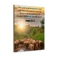 thumbnail image 6 of Scripture Walls Psalm 23:1-2 Green Pastures Bible Verse Canvas Christian Wall Art Ready to Hang Unframed, 6 of 13