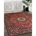 thumbnail image 2 of Ahgly Company Indoor Rectangle Traditional Rust Pink Medallion Area Rugs, 4' x 6', 2 of 6
