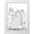 thumbnail image 1 of Ogren, Sarah 14x18 White Modern Wood Framed Museum Art Print Titled - Princess and the Rabbit, 1 of 4