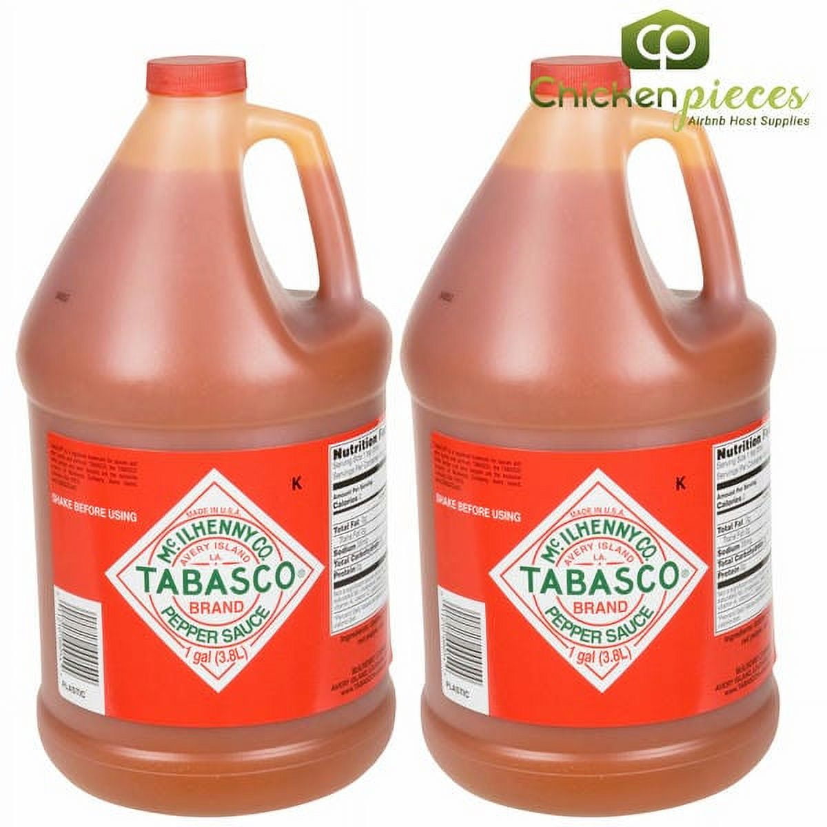 Tabasco Original Hot Sauce Large 3.78LT/1 Gallon - Walmart.ca