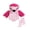 Pink, variant on Cjfdfy Toddler Baby Boy Girl Flamingo Costume Kids Infant Halloween Animal Costume Fall Winter Clothes Fur Long Sleeve Hooded Zipper Closure Romper with Leg Warmers Set Halloween Cosplay Outfits
