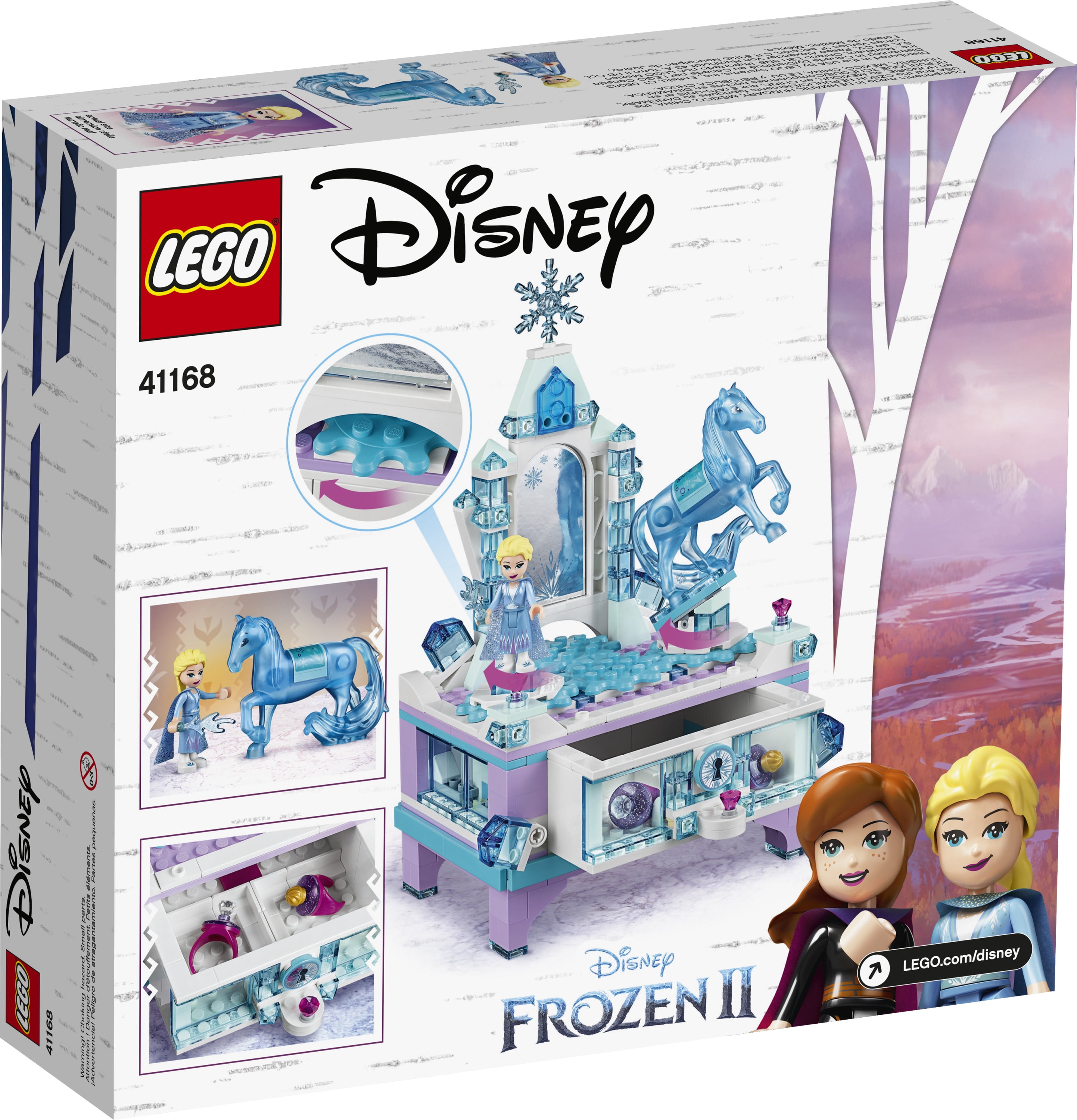 その他 omnichargeOP2HC004BLACK LEGO Disney Frozen 2 Elsa's Jewelry Box Creation 41168