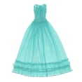 thumbnail image 2 of Vestido de muñeca BJD perfecl 1/3 tul de encaje Azul, 2 of 8