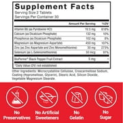 Force Factor Zinc Magnesium Aspartate, ZMA Zinc Magnesium Supplement for Testosterone, Muscle Recovery, Performance & Sleep, 60 Tablets