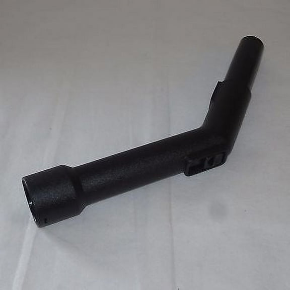 Black Plastic Curved Hose Handel with Vacuum Repair Kit fits 1.25", 1 1/4"
