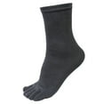 thumbnail image 2 of Hauaitttt 5 Pairs Men Sports Running Five Finger Toe Socks Elastic Short Soild Socks Pray for My Enemies Socks Guitar Neck Socks Sock for Girls Whalers Socks Home Socks Women No Show Socks Men Bulk 6, 2 of 2