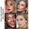 thumbnail image 4 of Eyebrow Stencils, Eye Brow Stencil Kits Eyebrow Stamp Perfect Eyebrow Waterproof & Long-lasting, Brow Stamp Eyebrow Stencil Kit for Women, 4 of 5