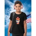 thumbnail image 2 of Cute Patriotic Baby Fox T-Shirt Juniors -Image by Shutterstock,  Large, 2 of 4