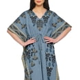 thumbnail image 3 of Moomaya Kaftan de Plage, Paréo de Bikini, Robe Longue Maxi Caftan pour Femmes, 3 of 6