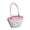 Pink, variant on Cherry Purse Fruit Printed Bucket Tote Shoulder Bag, Cherry Leather Tote Bag, Cute Y2K Shoulder Purse for Women, Red Designer Handbag with Top Handle, Fruit Print Clutch Satchel