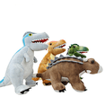 thumbnail image 3 of Dinosaur Plush Toys for Kid, Dinosaur Stuffed Animals for Toddler Age 3+, Soft Dino Plushie, Birthday Gifts for Kids Girls Boys 9.8inch,Velociraptor, 3 of 3