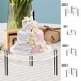 thumbnail image 4 of JINGT Premium Acrylic Cake Stand Set: Stunning Display for Weddings, Parties, and Xl, 4 of 5