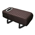 thumbnail image 4 of Alfombrilla universal para reposabrazos con bolsillo de almacenamiento Funda para reposabrazos Cojín para reposabrazos marrón moca, 4 of 8