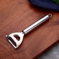 thumbnail image 1 of Stainless Steel Wall Mounted Peeler for Fruit Vegetables with Hook Handle Multi Function Kitchen Tool, 1 of 7