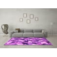 thumbnail image 3 of Ahgly Company Indoor Rectangle Abstract Pink Modern Area Rugs, 5' x 7', 3 of 4