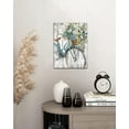 thumbnail image 2 of Farmhouse bathroom wall decor canvas art blue Retro bike picture print flower artwork for bedroom dining living room(11''x15), 2 of 13